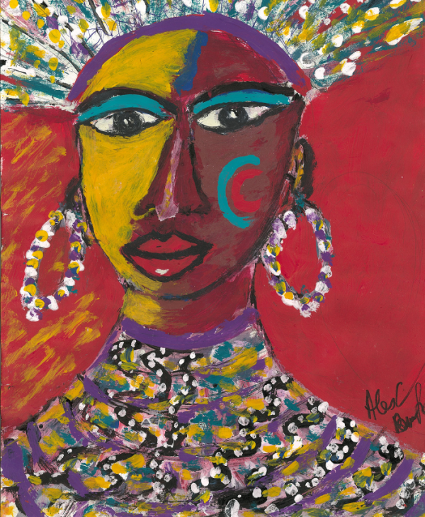 Artwork 028 – Size – 10in x 15in (254mm x 381mm) - Framed