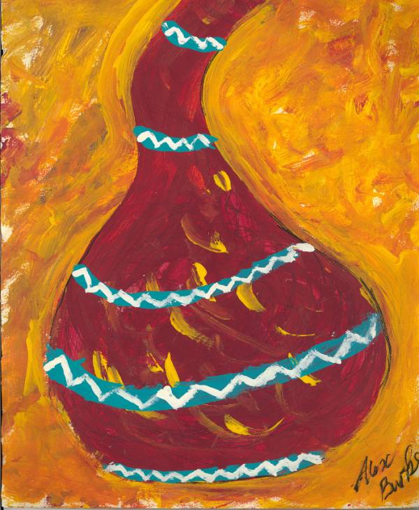 Artwork 037– Size – 10in x 15in (254mm x 381mm) - Framed